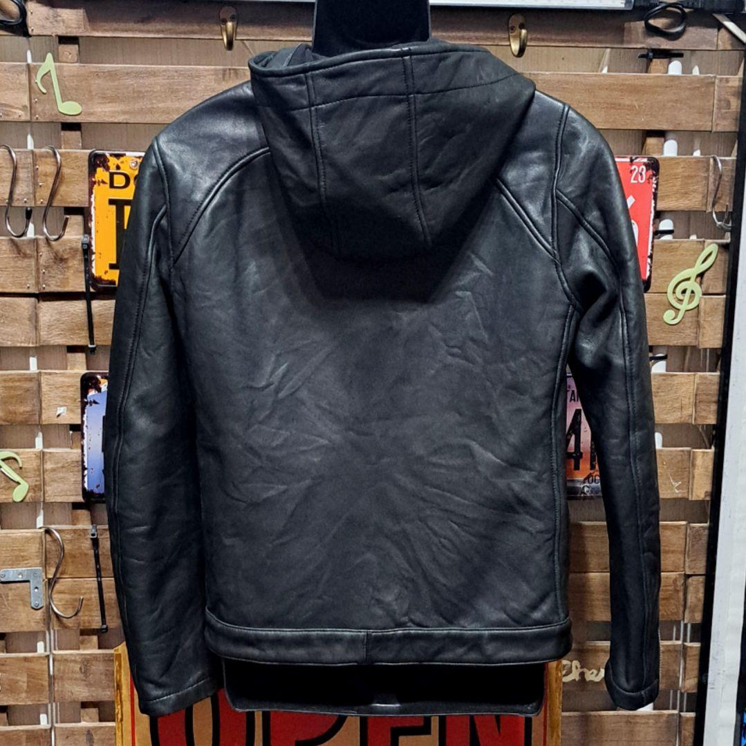 定価8.4万　キムタク着　ヒステリックグラマー　ラムレザー　レザーパーカー　Ｍ