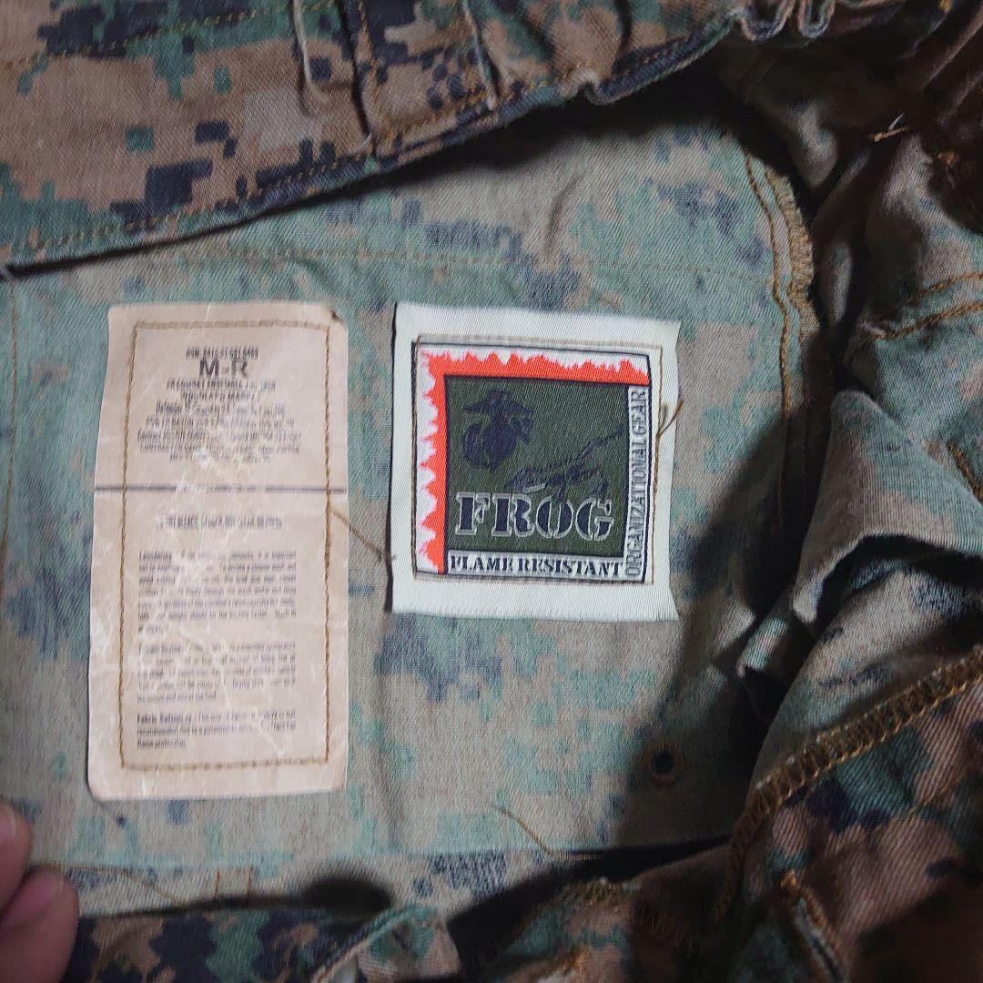 アメリカ海兵隊　FROG迷彩カーゴパンツMediumRegular