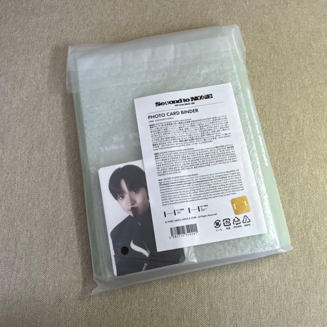 &TEAM SECOND TO NONE PHOTO CARD BINDER新品
