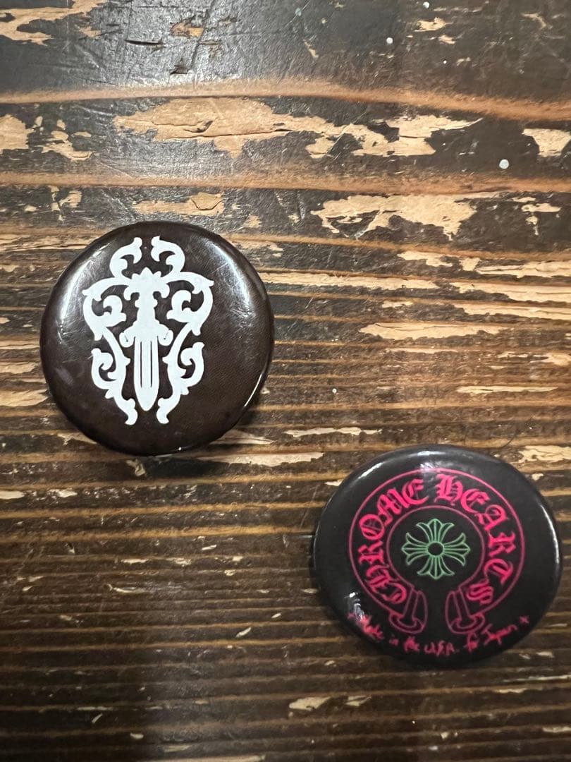 クロムハーツ　缶バッジ