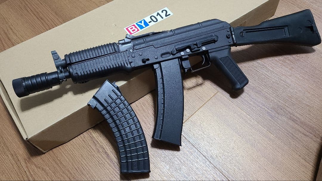ダブルベル BY-012 AK SLR-107 SBR 電動ガン セット