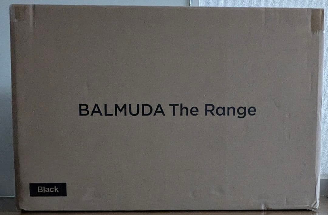 バルミューダ ザ・レンジ BALMUDA The Range K09A-BK