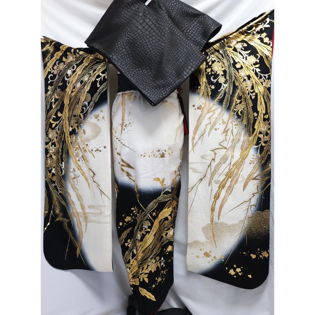 成人式直前SALE！極上在庫1点のみ◆ 振袖セット 166cmフルセット34Gb