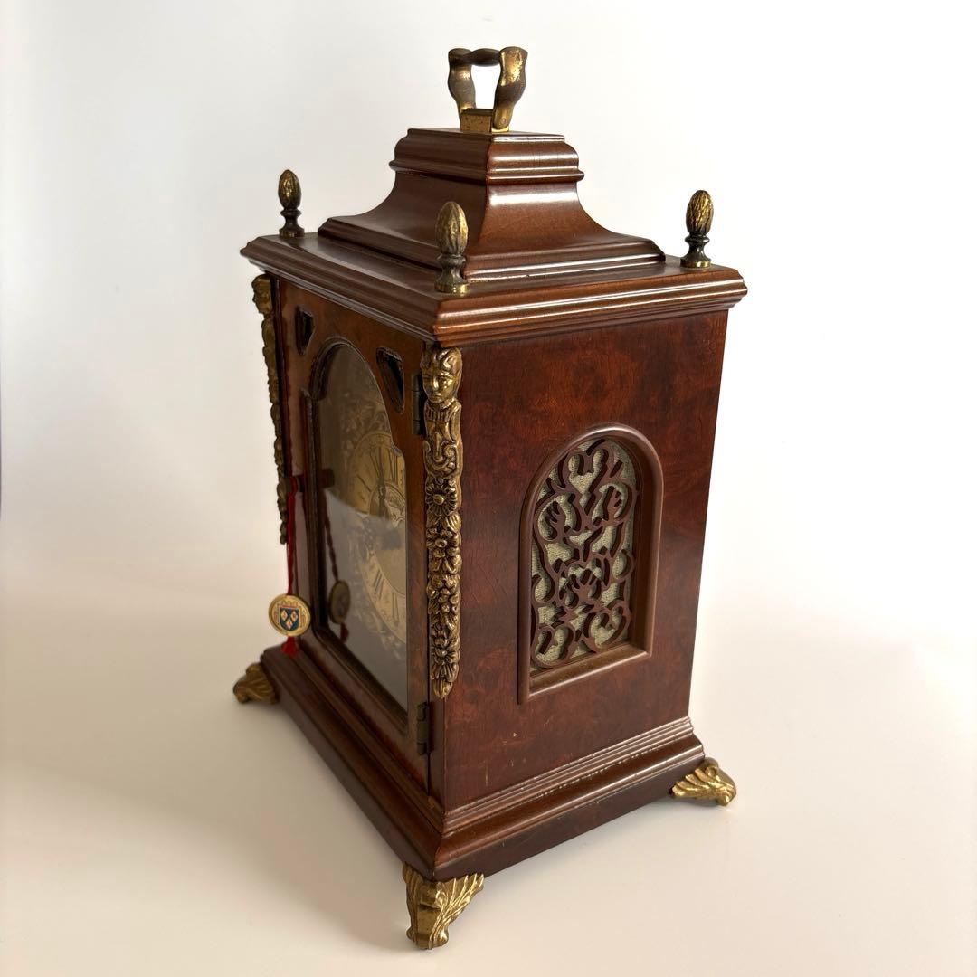 ホ*ウ様 【稼働品】置き時計　Warmink　WUBA ムーンフェィズ　ゼンマイ