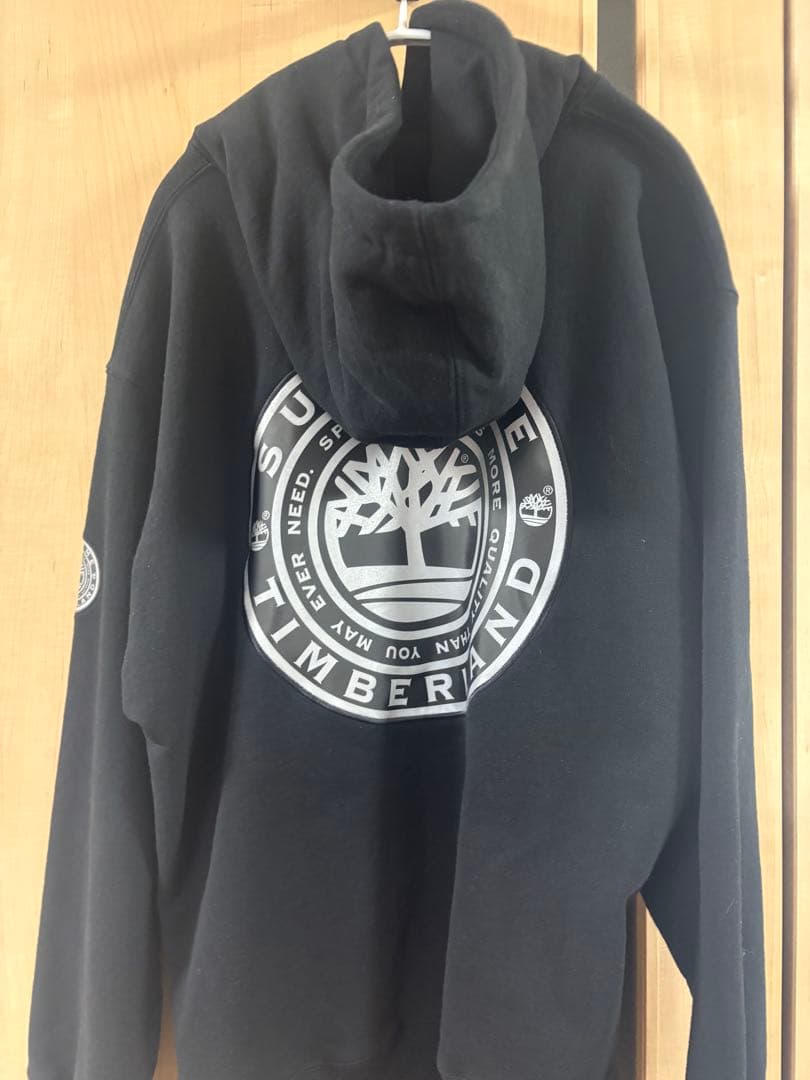 e*t様 Supreme timberland パーカー　food 黒　美品　シ