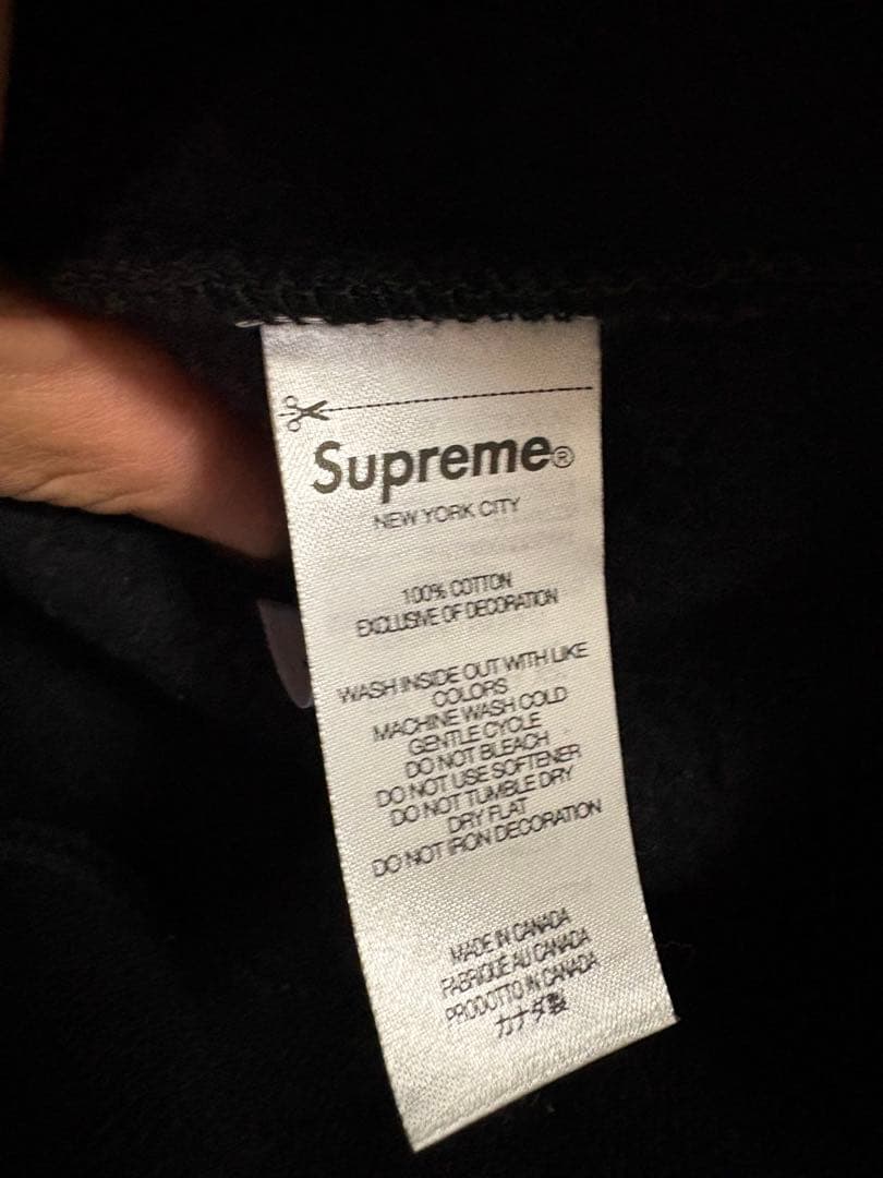 e*t様 Supreme timberland パーカー　food 黒　美品　シ