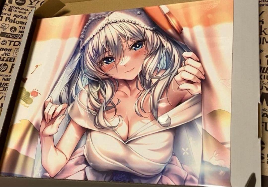 ピロ水　アマカノ　アマカノ２＋コラボカフェ限定　キャンバスアート　地獄谷咲來