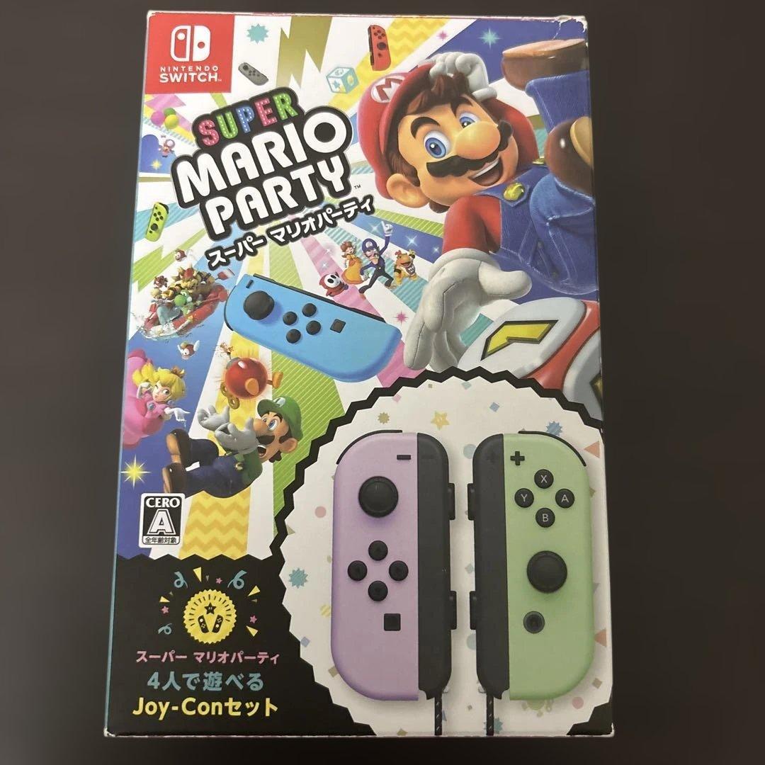 Switch スーパーマリオパーティ 4人で遊べる Joy-Conセット