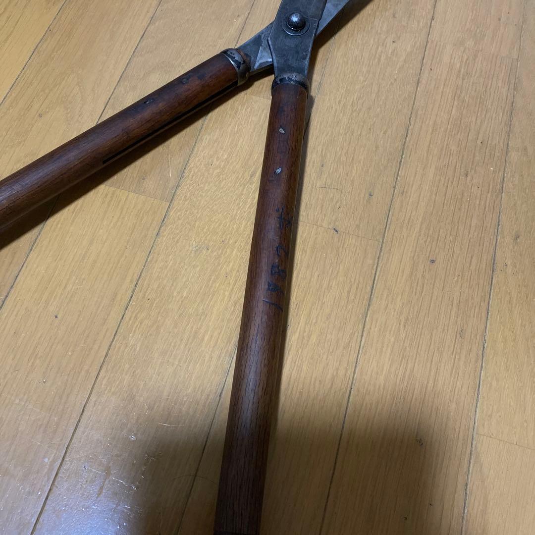 刈込鋏  越前特選　越前鍛冶 刈込ばさみ　古道具