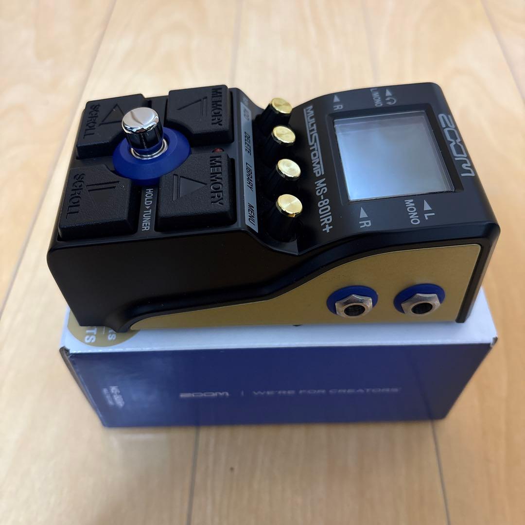 ZOOM MS-80IR+ 電源アダプター付属　アンプシミュレーター