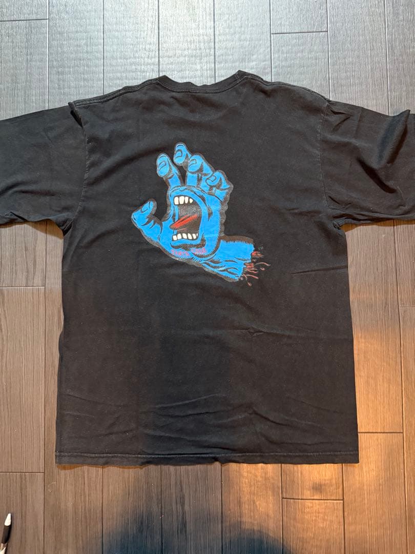 サンタクルーズsantacruzスクリーミングハンドＴシャツパウエルsk8XL