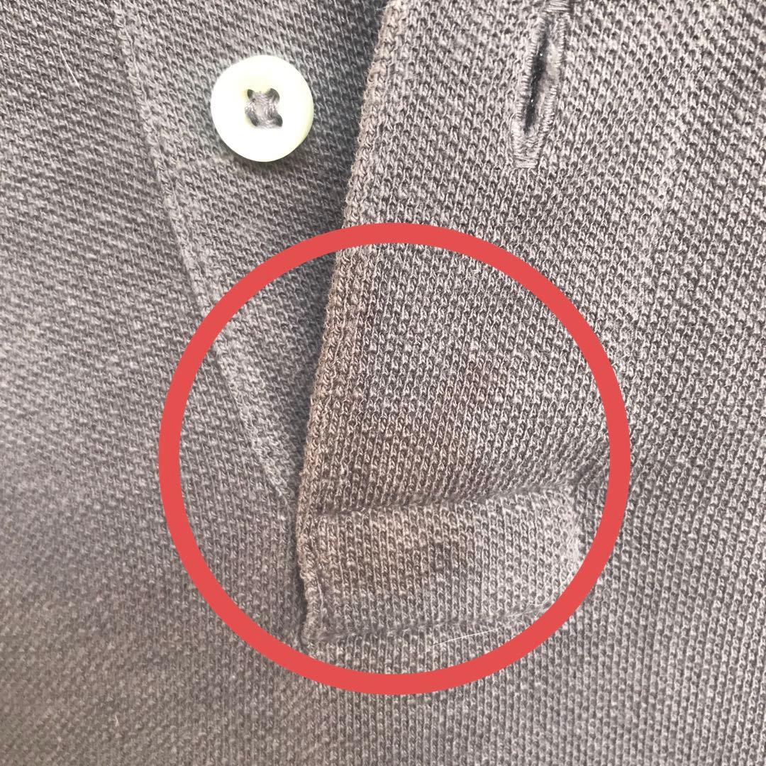 45R スーピマカノコの33色馬ポロ　フレンチスリーブ