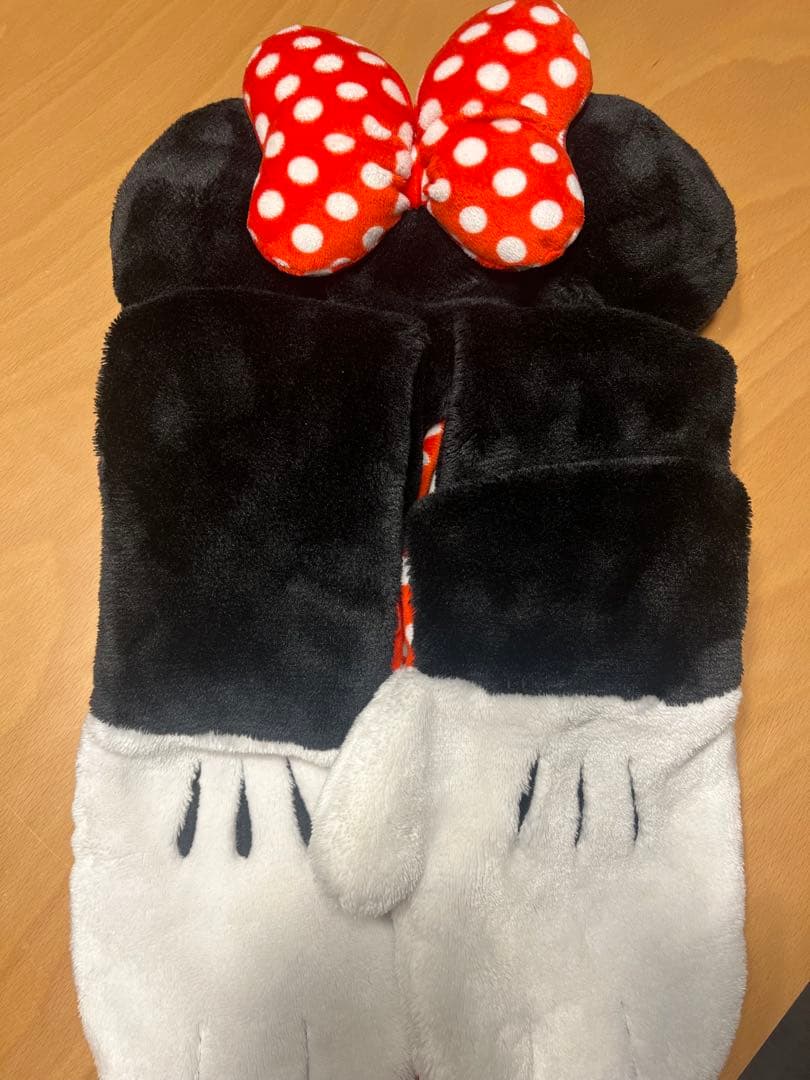 Disney ディズニー ミニーちゃん ファンキャップ マフラーキャップ