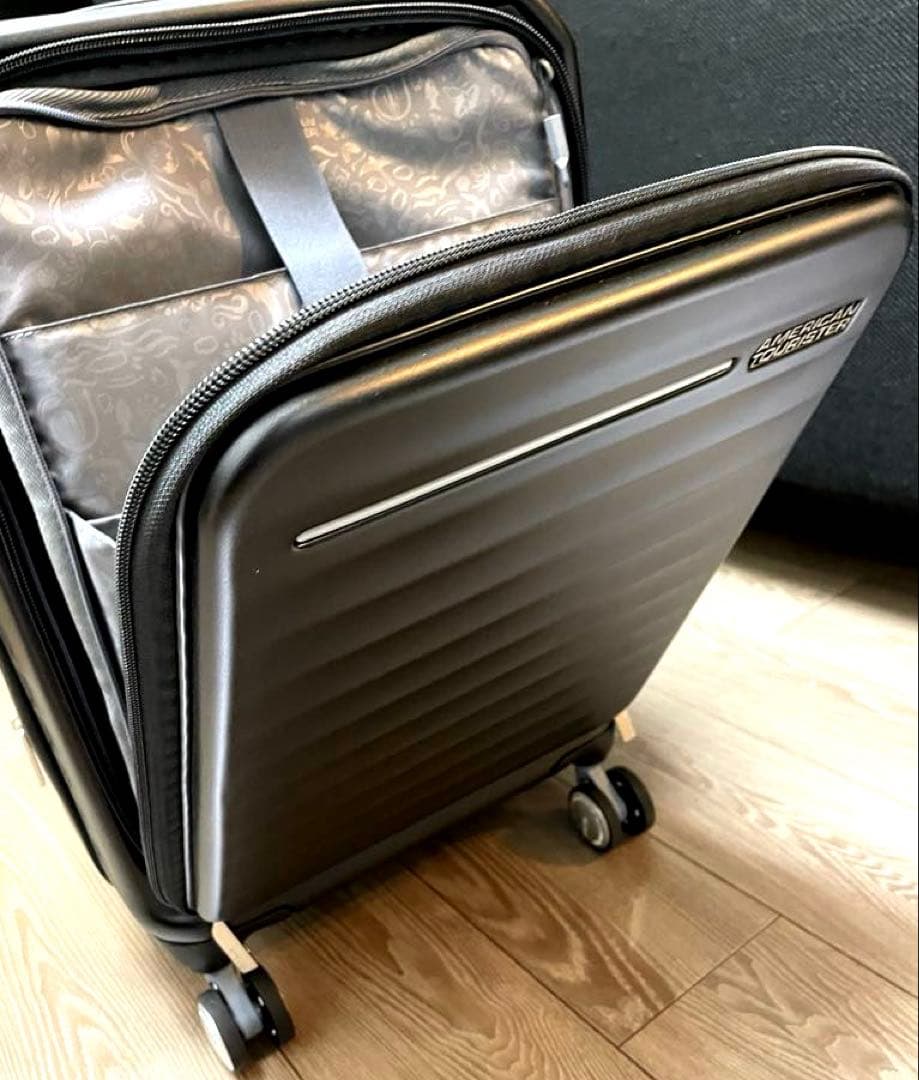 【美品・保証付】AMERICAN TOURISTER フロンテック黒