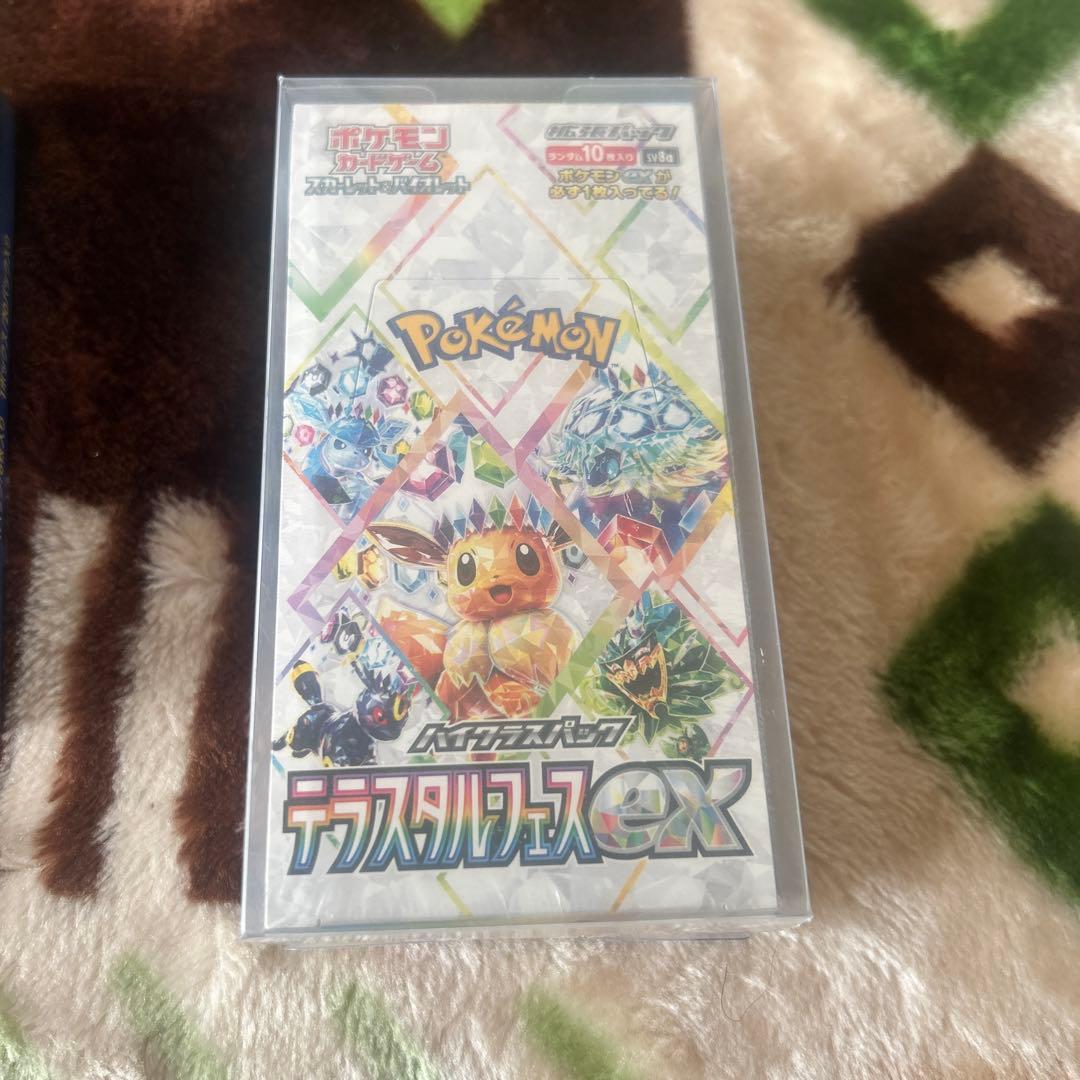 ポケモン テラスタルクスEX box新品未開封シュリンク有