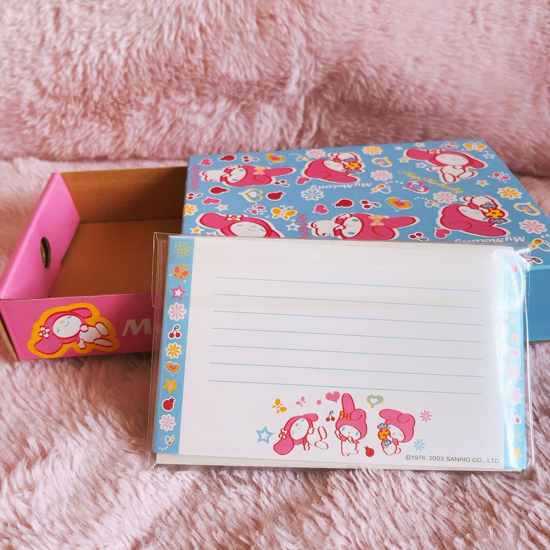 希少レア　マイメロディ　レターセット　ペン　シール　平成レトロ　サンリオ　当時物