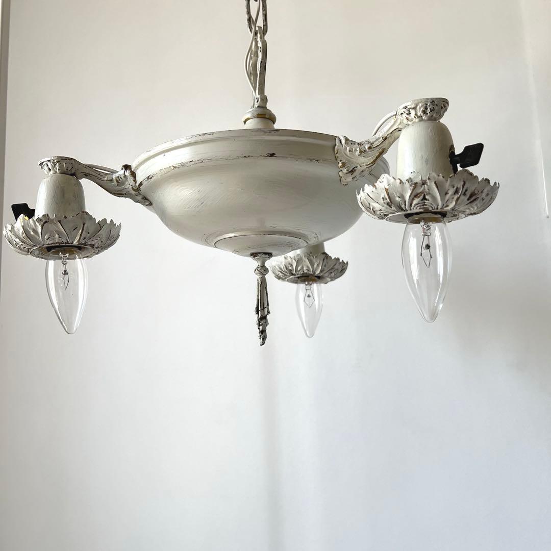 【アンティーク】1910sー20s シャンデリア BRYANT照明 ペンダント