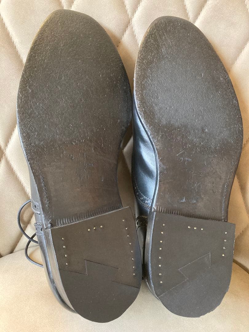 ALDEN オールデン　ストレートチップ　黒　25.5cm