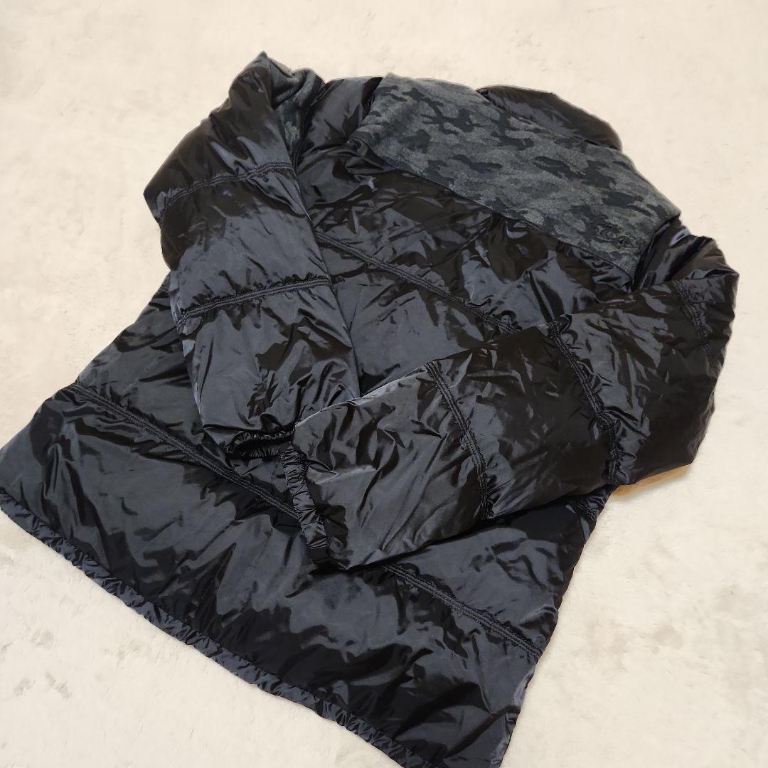 ダンスウィズドラゴン　リバーシブル　ダウンジャケット　ブルゾン　ダウン80%
