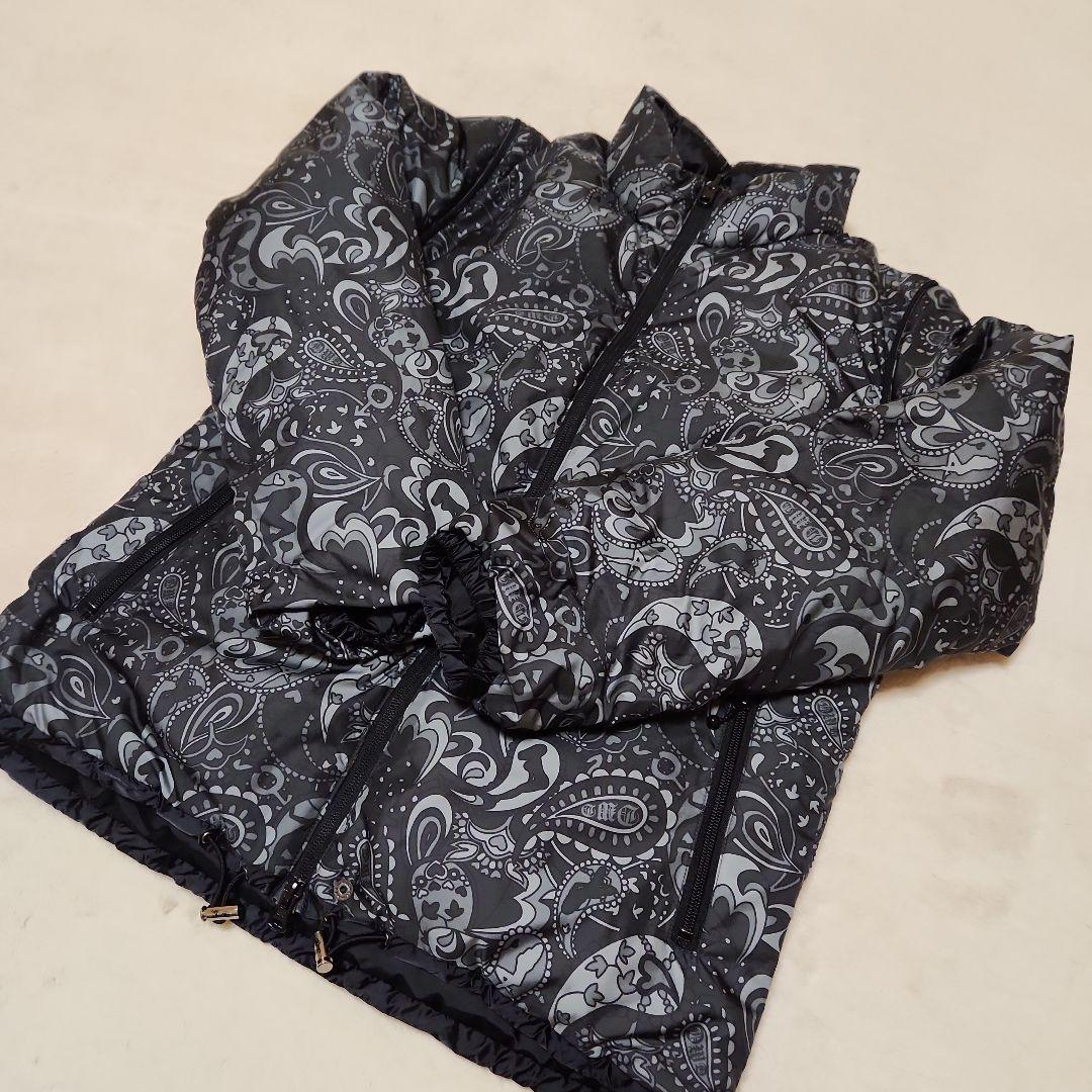 ダンスウィズドラゴン　リバーシブル　ダウンジャケット　ブルゾン　ダウン80%