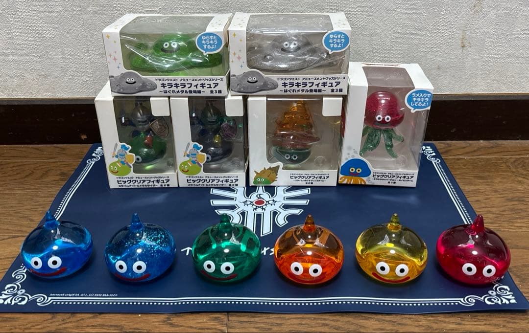 ドラゴンクエスト スライムフィギュア セット　アクリル