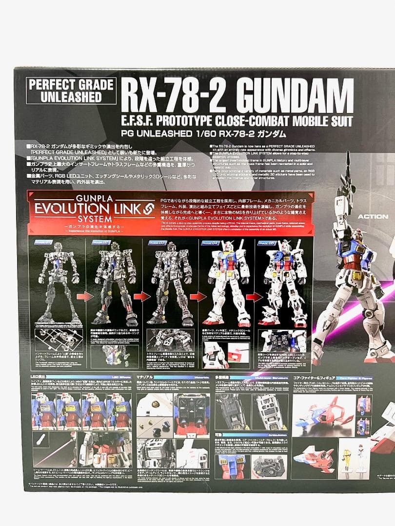 【新品・未組立】ＰＧ ＵＮＬＥＡＳＨＥＤ 1/60 RX-78-2 ガンダム