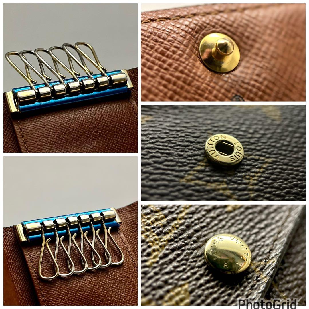 【新品同様】ルイヴィトン　モノグラム　6連キーケース