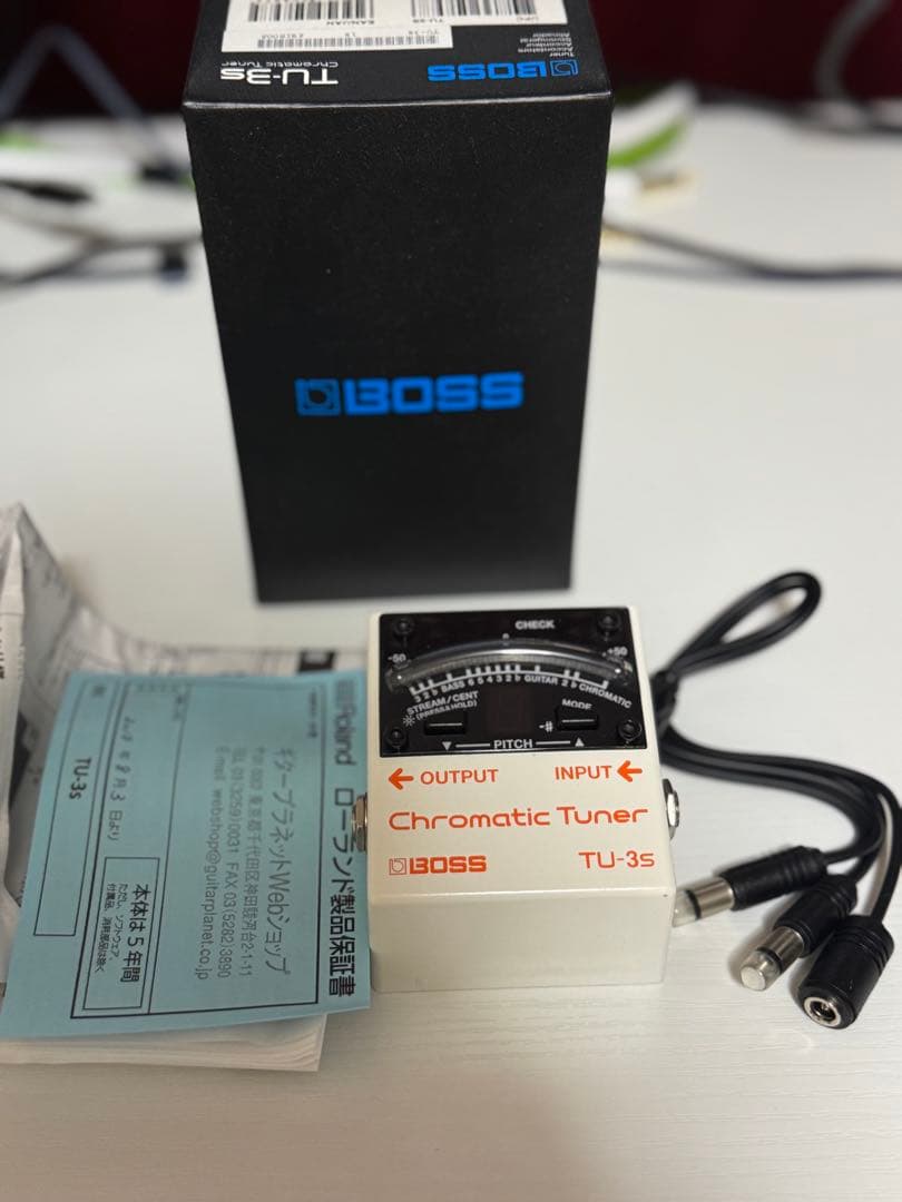 【小型】BOSS TU-3S Chromatic Tuner