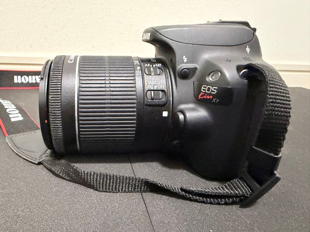 美品　Canon EOS Kiss X7 ダブルレンズセット50mm F1.8付