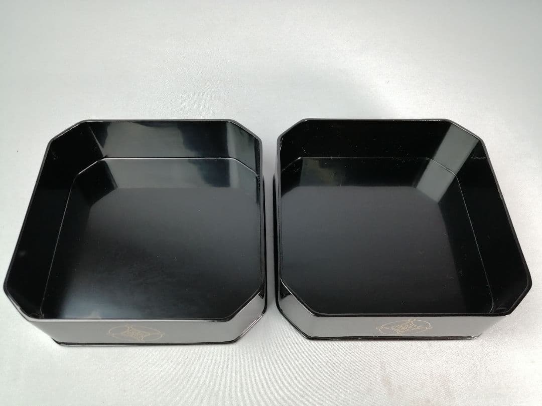 【茶道具】遠州好み七宝紋縁高　主菓子　菓子器　198