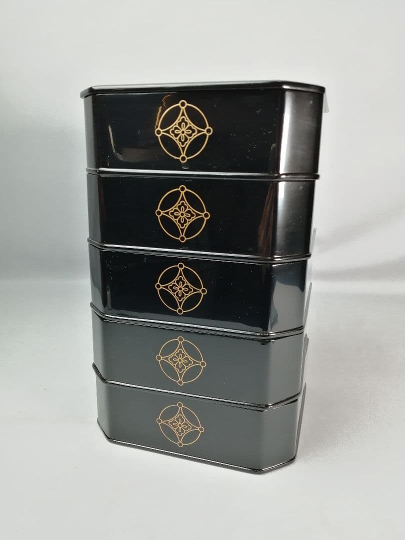 【茶道具】遠州好み七宝紋縁高　主菓子　菓子器　198