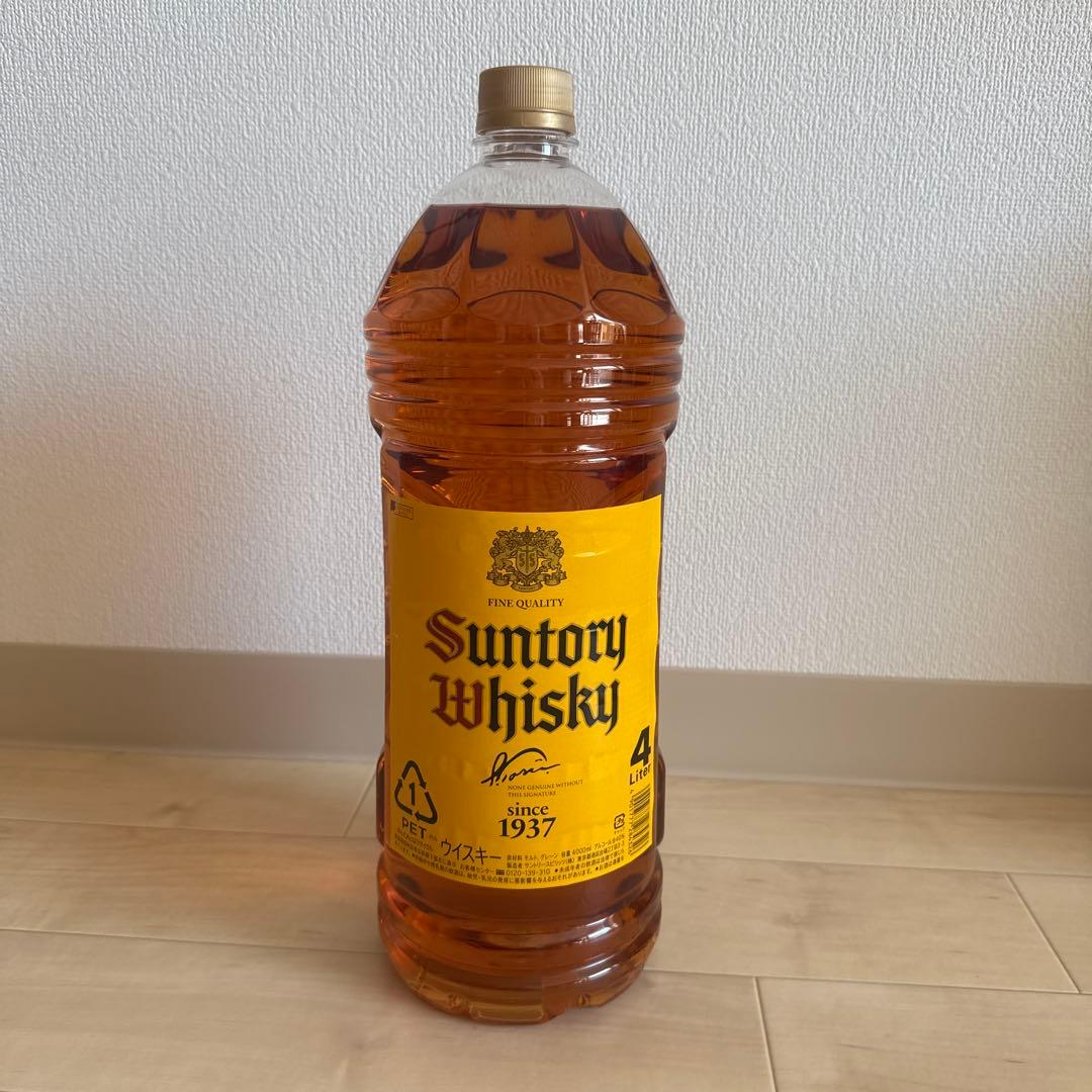 サントリー　角　ウイスキー 4L