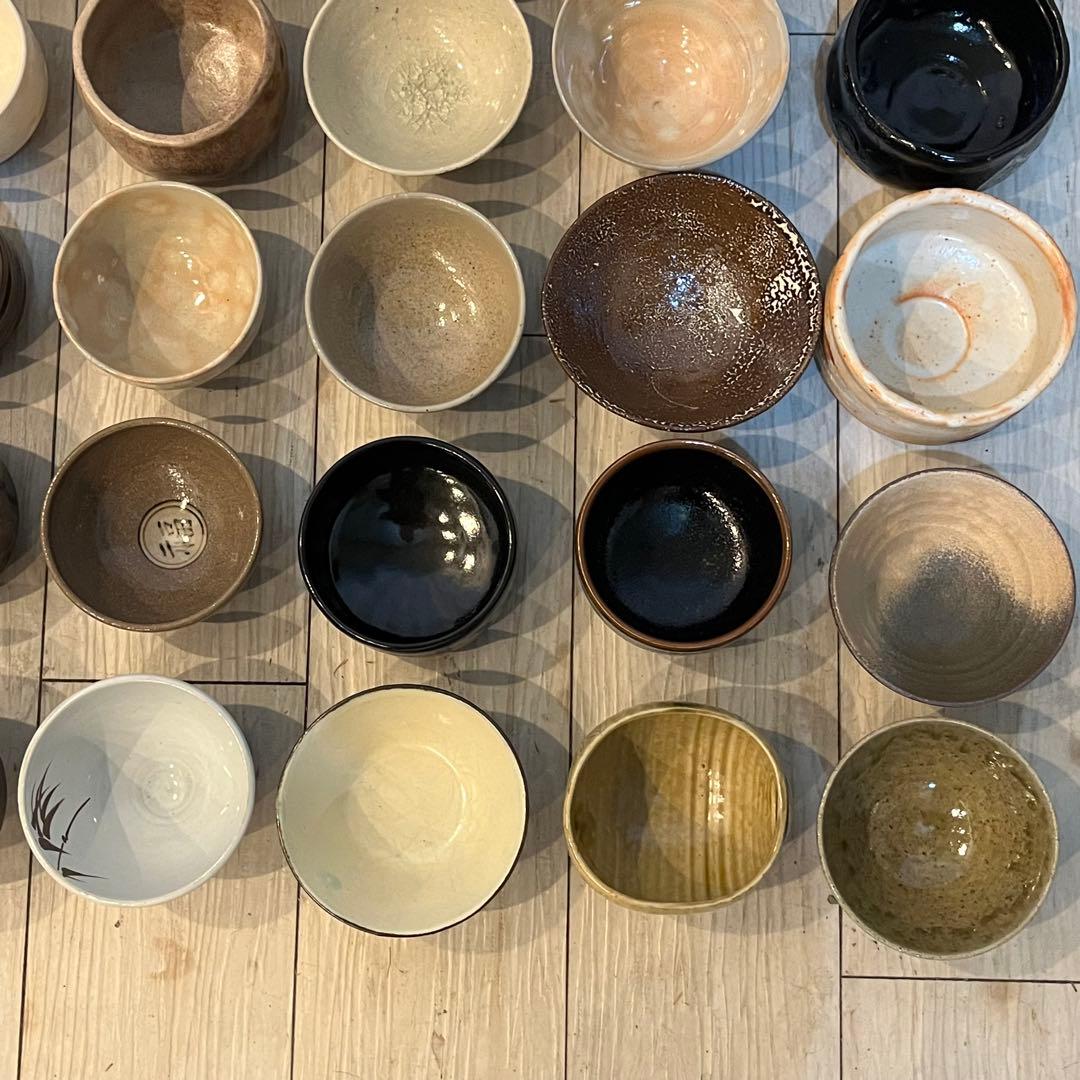ぞ*う様 茶碗 抹茶碗 数茶碗 まとめて 36点 茶道具 箱無し 陶器 いろいろ