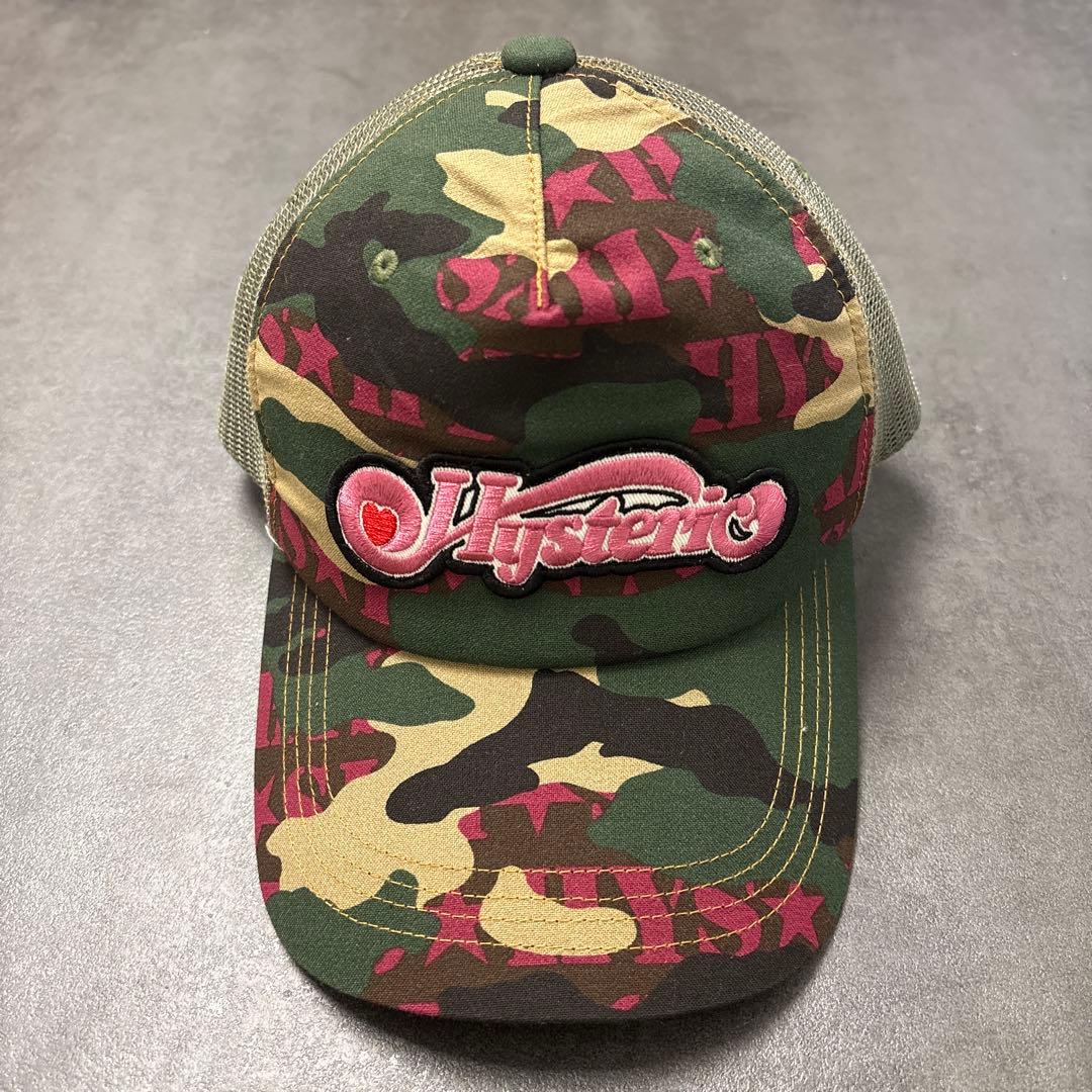 美品 Hysteric Glamour 迷彩キャップ