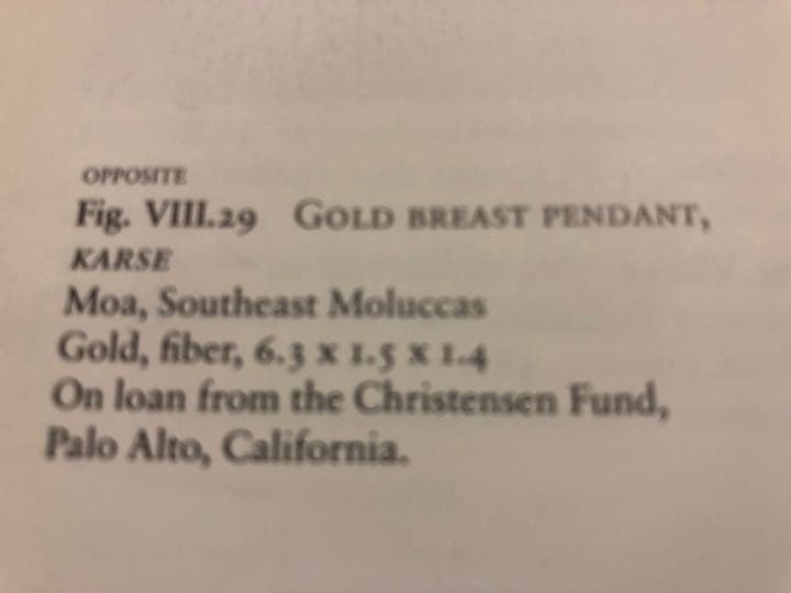 GOLD  BREAST  PENDANT値下げしました