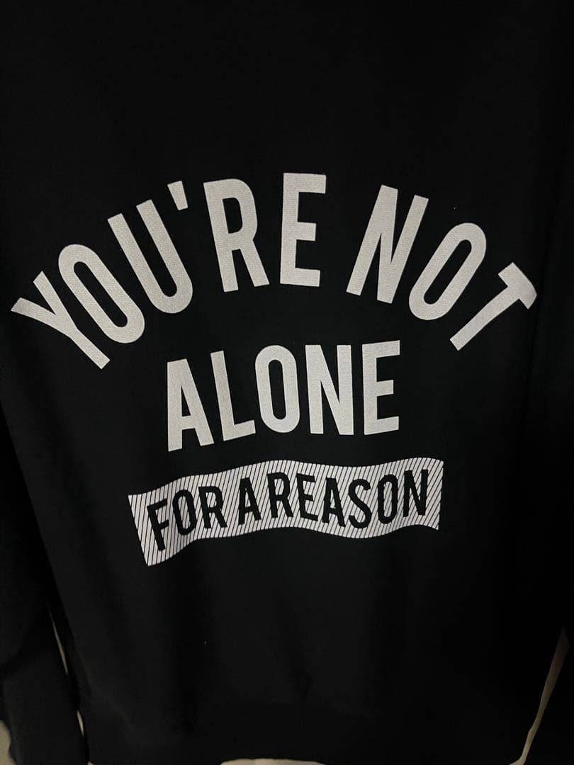 本日限定価格　FOR A REASONパーカー　黒　Lサイズ