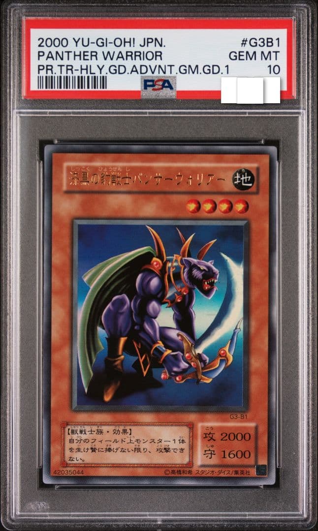 【PSA10】 漆黒の豹戦士パンサーウォリアー セット