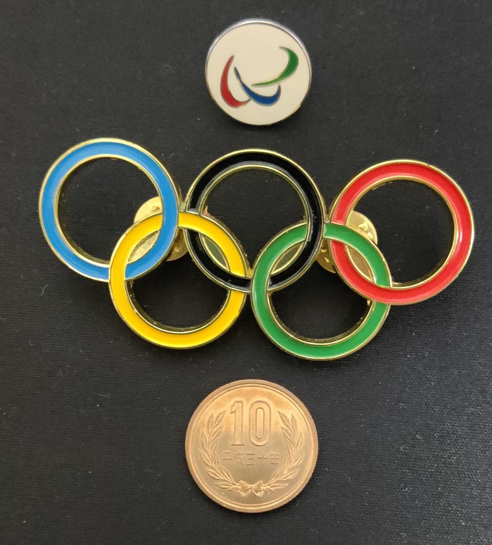 オリンピックパラリンピックロゴピンバッジ　レア