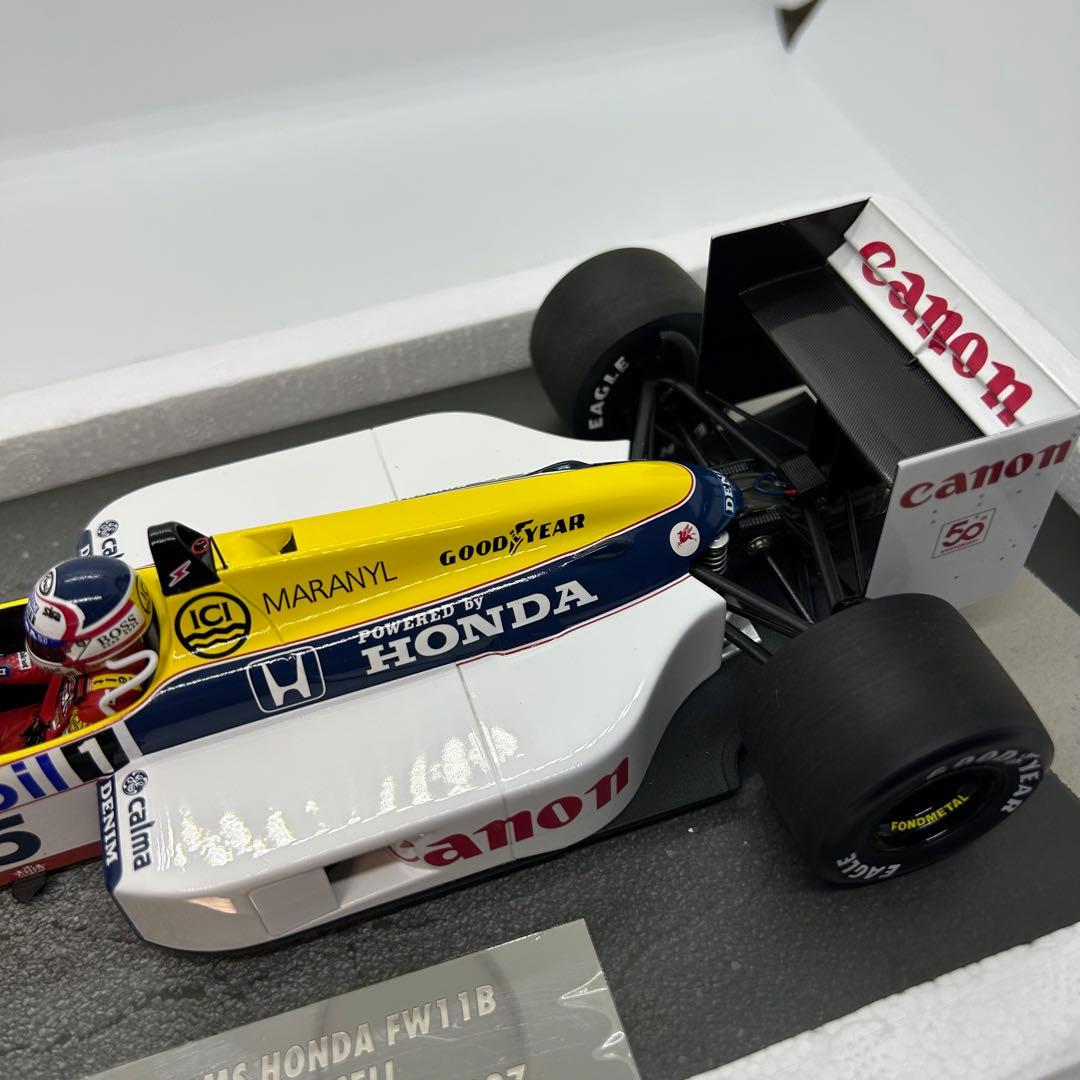 ダーリン鈴鹿様 ミニチャンプス ウィリアムズ ホンダ FW11B N.マンセル