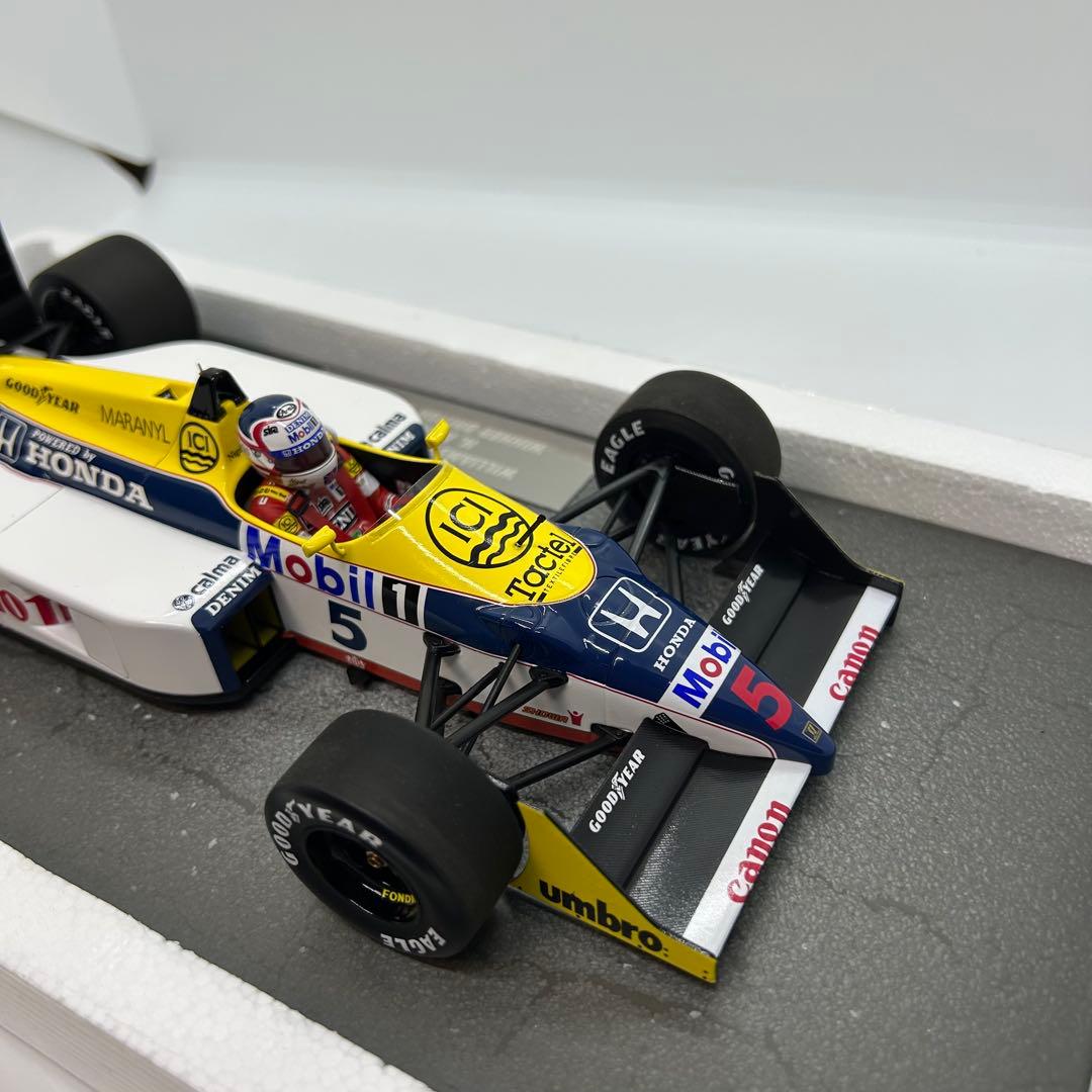 ダーリン鈴鹿様 ミニチャンプス ウィリアムズ ホンダ FW11B N.マンセル