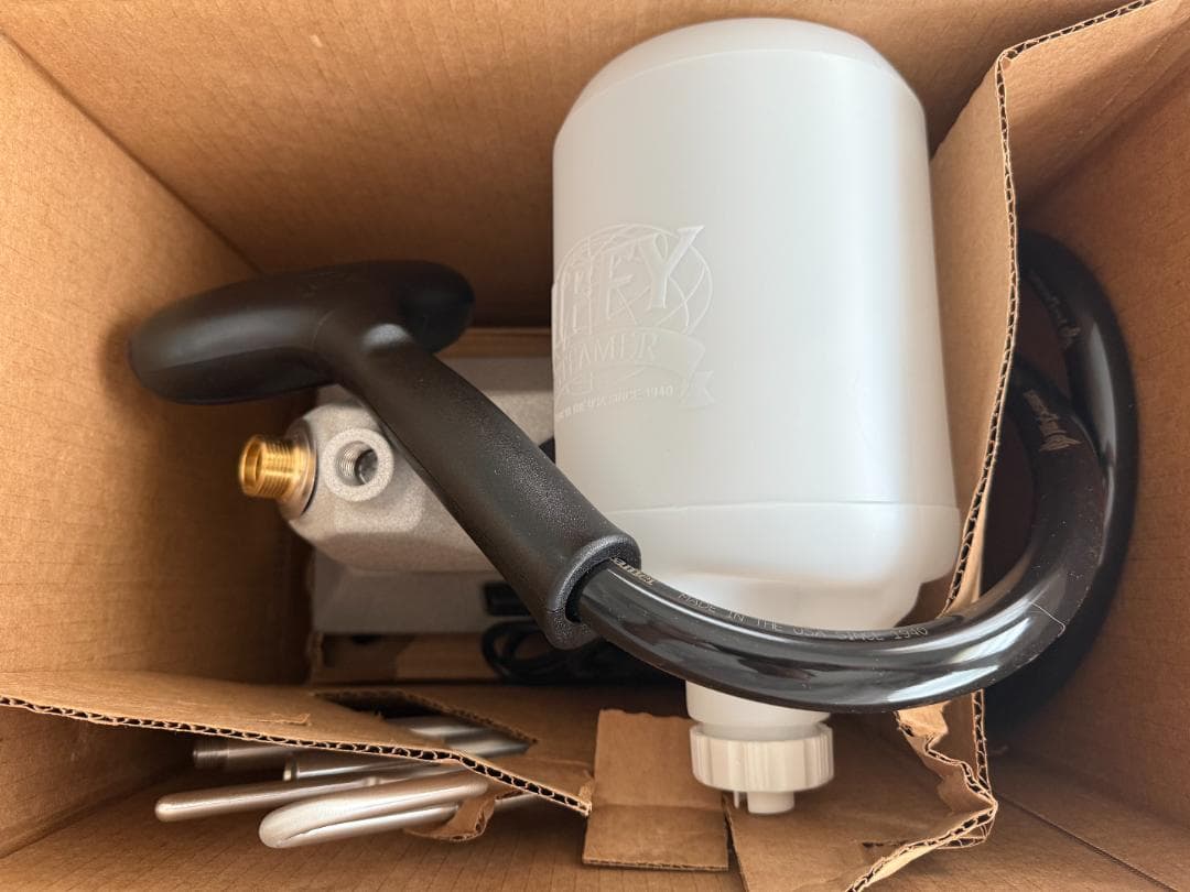 スチームアイロン 120 ボルト グレー ジフィー Jiffy Steamer