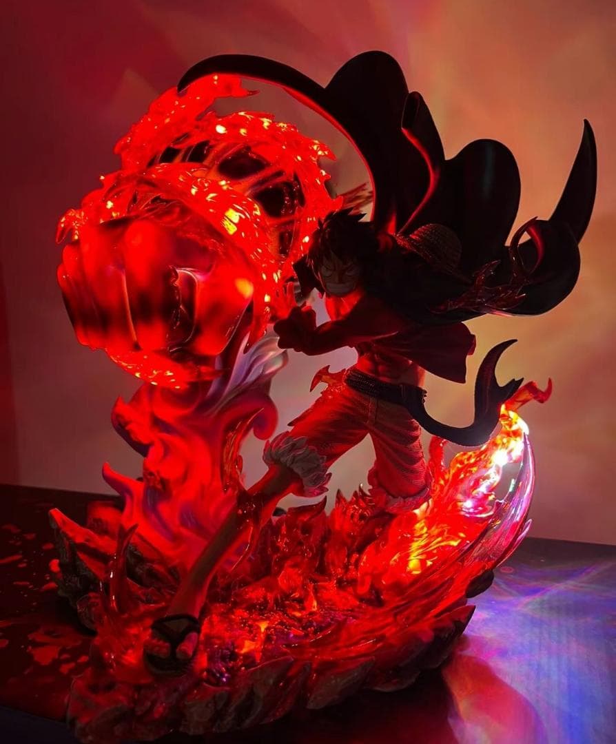 ワンピース LX 業火ルフィ ガレージキット ガレキ スタチュー フィギュア