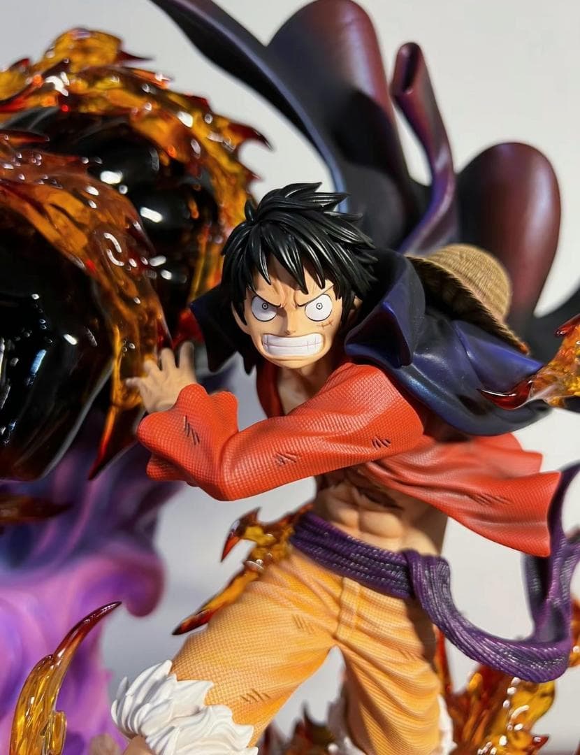 ワンピース LX 業火ルフィ ガレージキット ガレキ スタチュー フィギュア