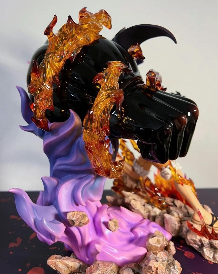 ワンピース LX 業火ルフィ ガレージキット ガレキ スタチュー フィギュア