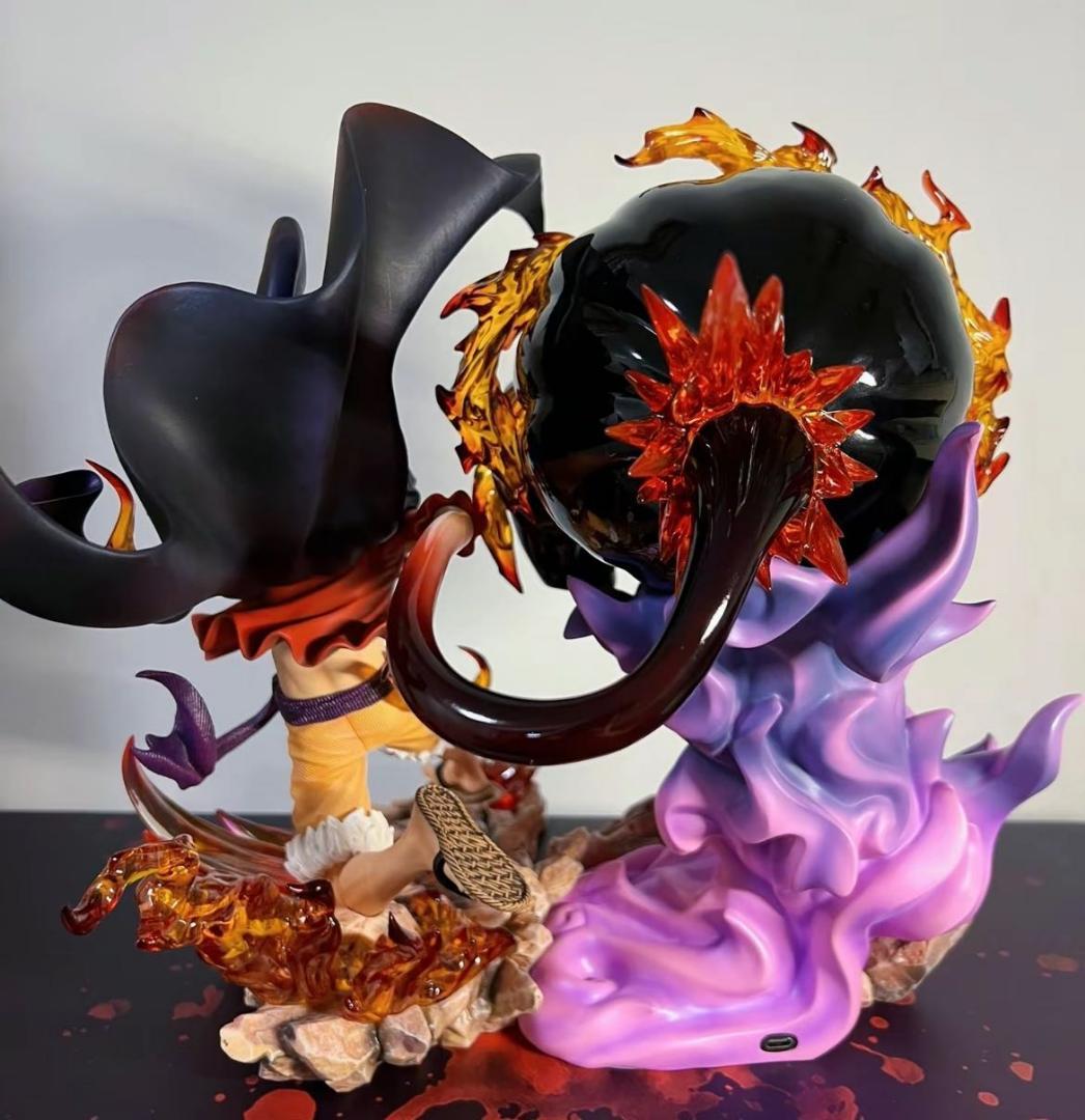 ワンピース LX 業火ルフィ ガレージキット ガレキ スタチュー フィギュア