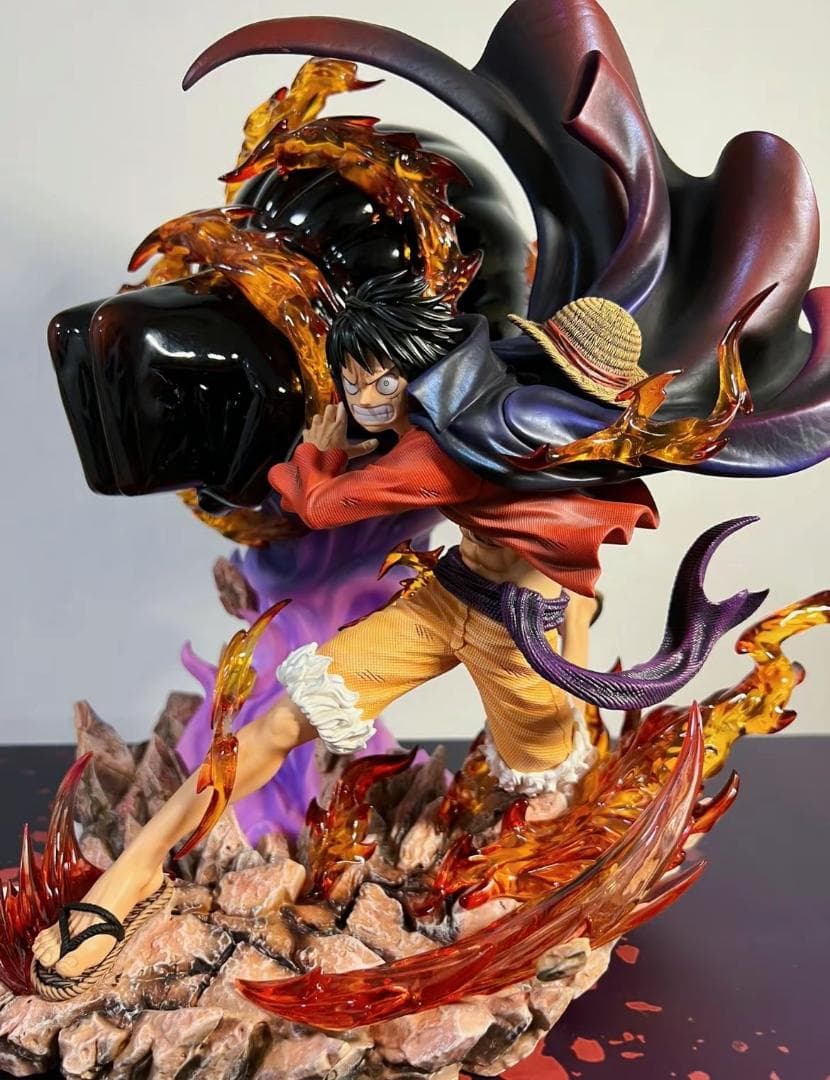 ワンピース LX 業火ルフィ ガレージキット ガレキ スタチュー フィギュア