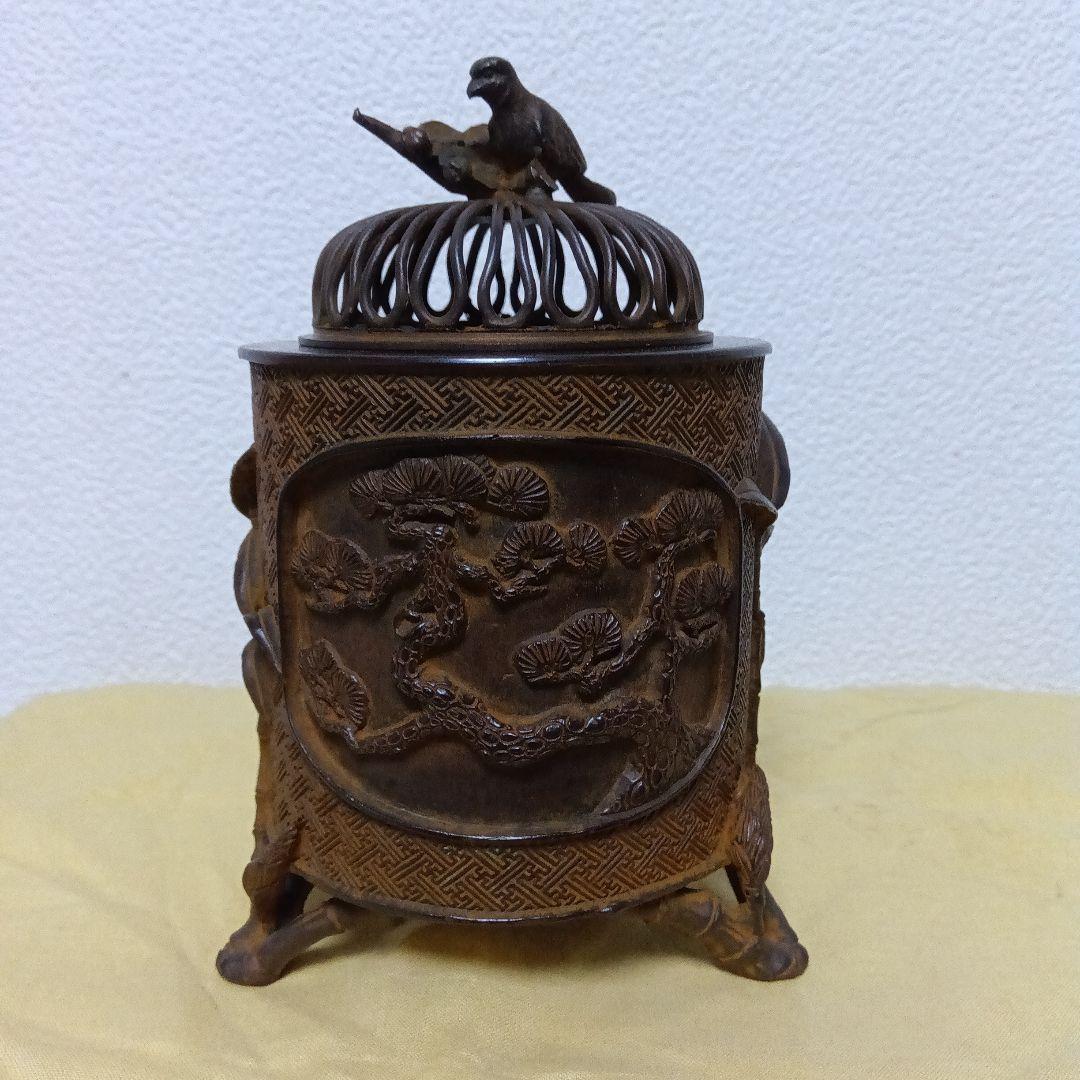 ☆鋳銅蝋型/香炉／高岡銅器.銅製.縁起物