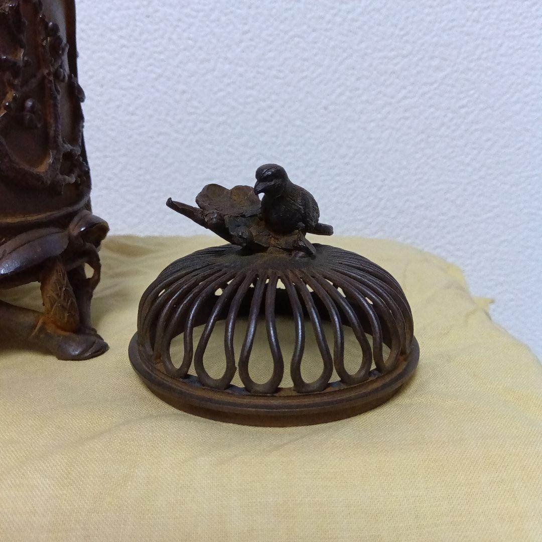 ☆鋳銅蝋型/香炉／高岡銅器.銅製.縁起物