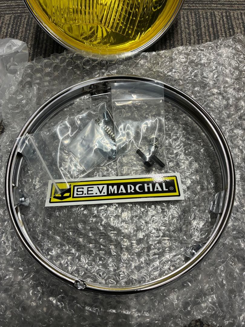 新品未使用マーシャル889 イエローレンズ　ブラックボディ　φ180