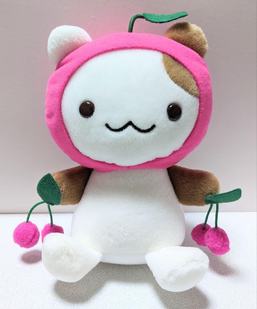 ポムポムプリン　マフィン　さくらんぼ　ぬいぐるみ
